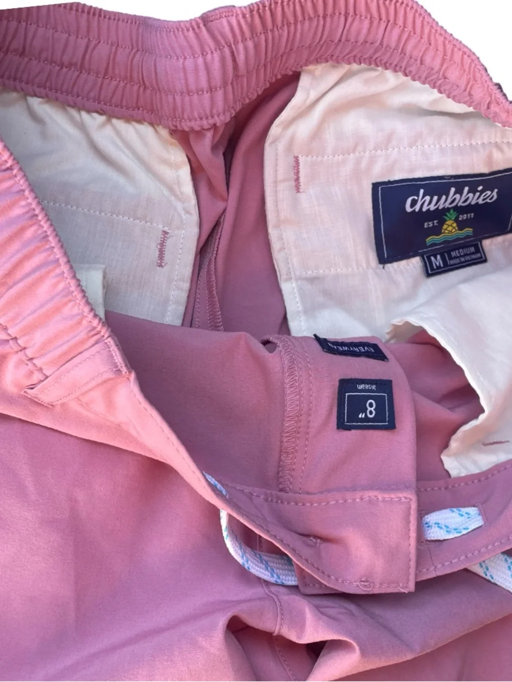 Men's Pink Chubbies Pink Shorts